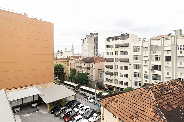 Studio Moderno no Centro do Rio, Próximo à Lapa