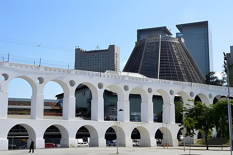 Studio Moderno no Centro do Rio, Próximo à Lapa